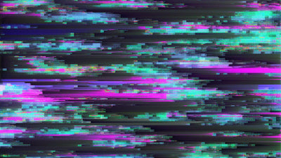 Cyperpunk Style Glitch Element 05
