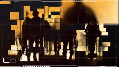 Digital Modern Warfare War Glitch Intro Opener 04