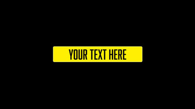 Word By Word Text Reveal Simple Lower Third Title