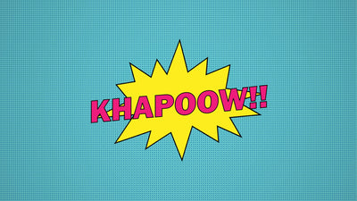 Cartoon Comic Text Reaction Star Explosion Title Intro