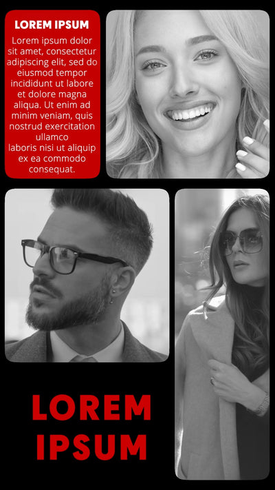 Social Media Story Post Multi Panel Image Template 05
