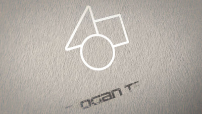 Glitch Block Reveal Matrix Style Paper Texture Logo Reveal