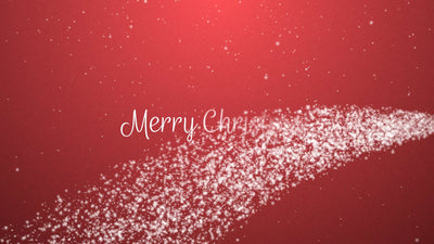 Holidays Snow Falling Christmas Title Intro
