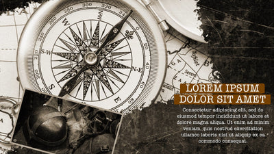 Old World War Sepia Duotone Slideshow Documentary