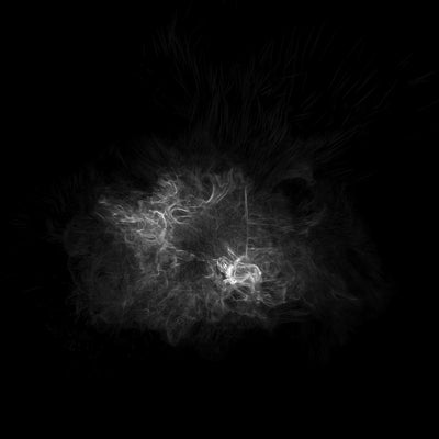 Magic Spell Energy Emitter Ignite Frontal Black & White