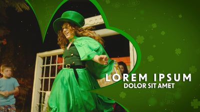 Saint Patricks Day Leprechaun Clover Green Festive Slideshow 03