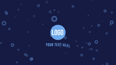 Bubbles Soda Circle Intro Outro Logo Reveal