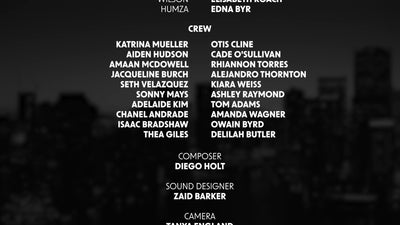 Movie Credit End Title Actors List Role Film Template 02