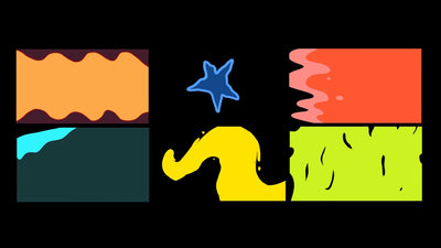 Animated Fluid Shapes Transitions Bundle