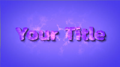 Magical Dust Effect Playfull Text Title Intro
