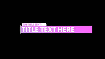 State Of The Art Gradient Clean Modern Lower Third