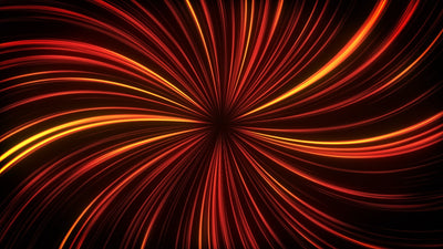 Portal Fly In Rotating Waved Lines Color Background