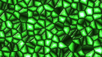 Crystal Forming Emerald Gemstone Background