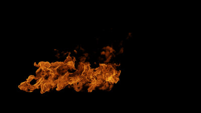 Flame Burning Hot Pole Fire 02