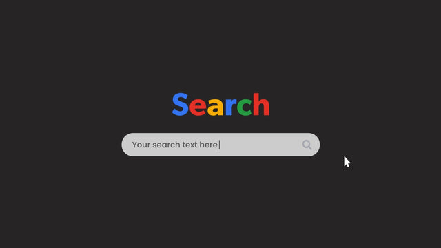 Dark Mode Internet Browser Search Engine Lookup Information