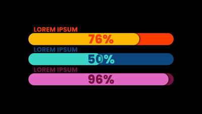Infographic Value Chart Graph Bar Animated