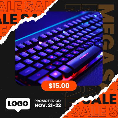 Sale Promo Promotion Discount Shop Digital Square Panel