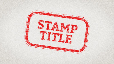 Stamp Slam Rejected Text Paper Title Intro
