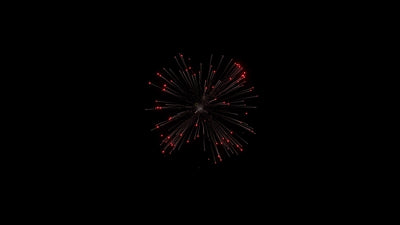 Red Fireworks 02