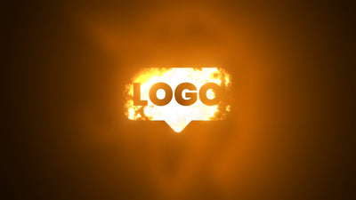 Nuclear Fusion Explode Science Logo Reveal