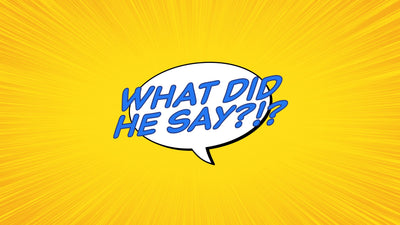 Cartoon Full Screen Round Text Bubble Speech Title Intro