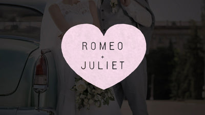 Wedding Particles Unique Clean Couple Names Animation Title
