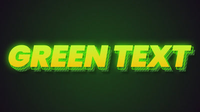 Neon Modern Glow Bold Text Intro Opener Shine Light 01