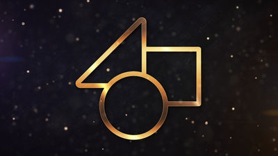 Glamour and Glitter Fancy Golden Particles Logo Reveal