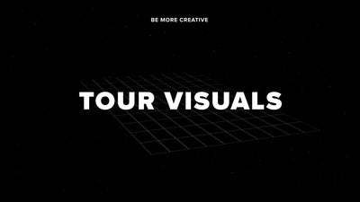 Kinetic Grid Rotating Tour Visual Text