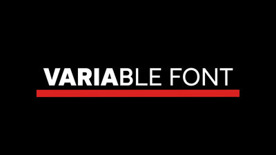 Variable Font Business Presentation Clean Lower Third