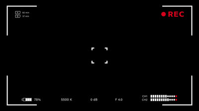 Modern Recording Camera Overlay General Cam 01