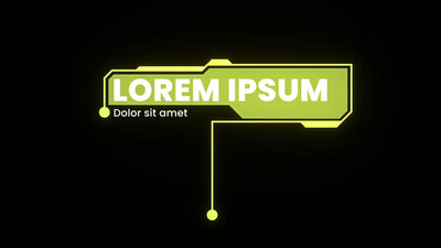 Modern Future Clean Pop Up Call Out Title