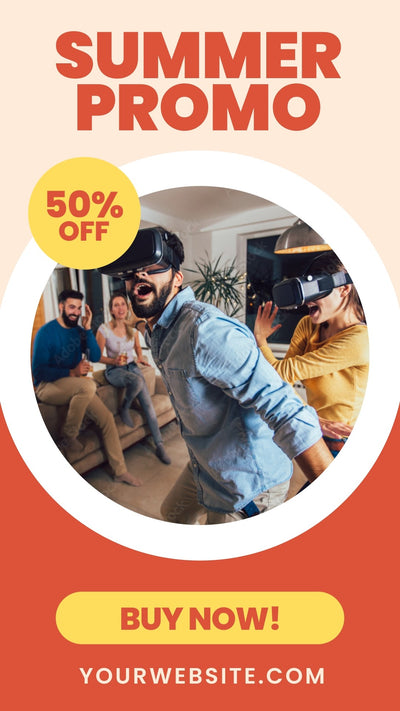 Social Media Sale Promotion Screen Story Post Vertical