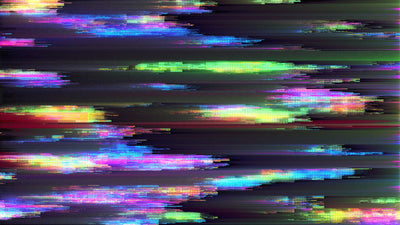 Cyperpunk Style Glitch Element 01