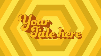 Pimp My Title Old School Television Program Title Intro