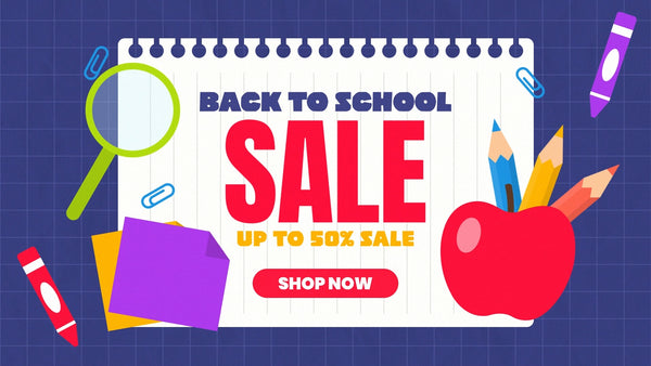 Paper Note Deal Discount Offer School Crayon Title Intro 02