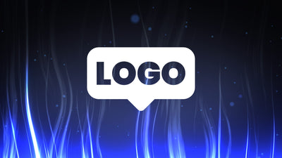 Magical Adventure Blue Fire Mysterious Trailer Game Logo Reveal