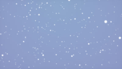 Snow Particles Falling Cold Snow Blurry Animated Background