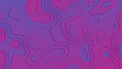Waves Banner 3D Abstract Pattern Animated Background 02