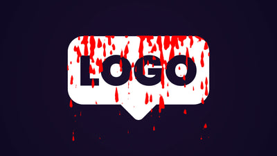 Playful Blood Drip Logo Reveal