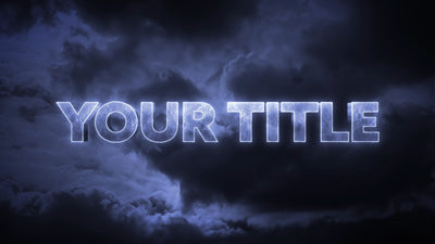 Dark Stomy Clouds Metal TItle Intro