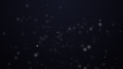Silver Particles Floating Up Background