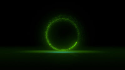 Magical Glowing Portal Superhero Inspired Particles Ring Teleport