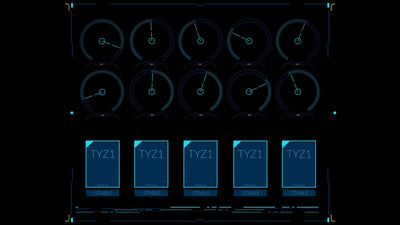 Hollywood HUD Interface Element 17