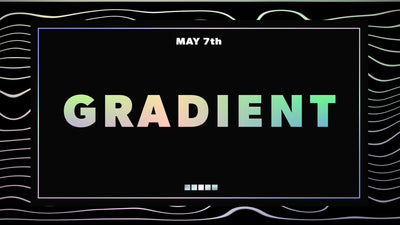Modern Gradient Title Lines Background Animated Intro Opener