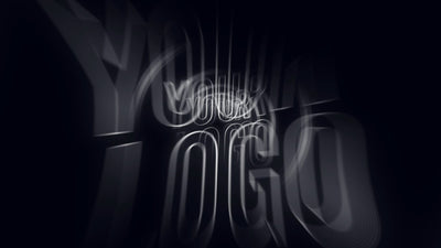 Clean Business Echo Zoom Out Logo Reveal