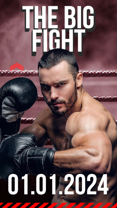 Fighter Sport Announcement Date Social Story Post