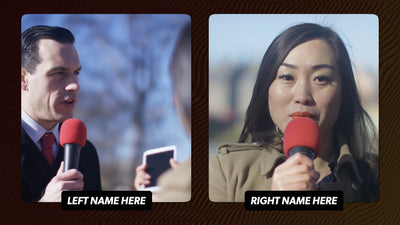Interview Panel News Reading Two People Talking Placeholder 03