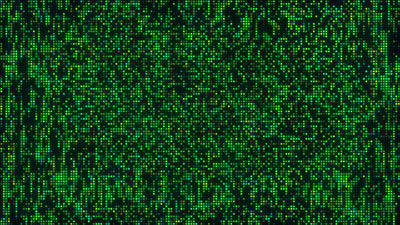 Digital Noise Grain Pixels Test Screen Animated Background