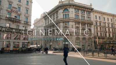 Cinematic Desaturated Pro LUT